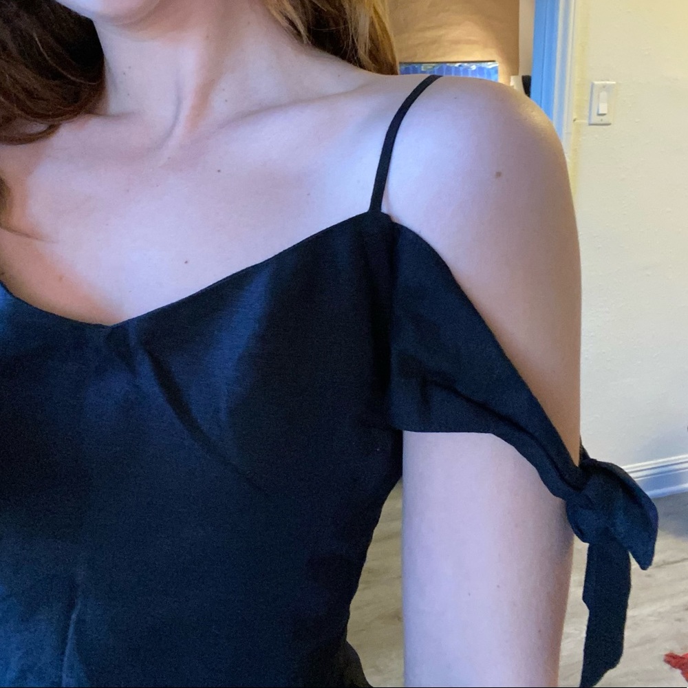 Off the shoulder dress